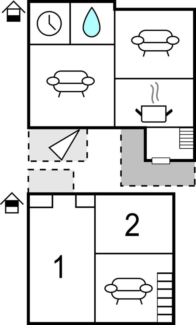 2 Bedroom Awesome Home In Hultsfred Εξωτερικό φωτογραφία
